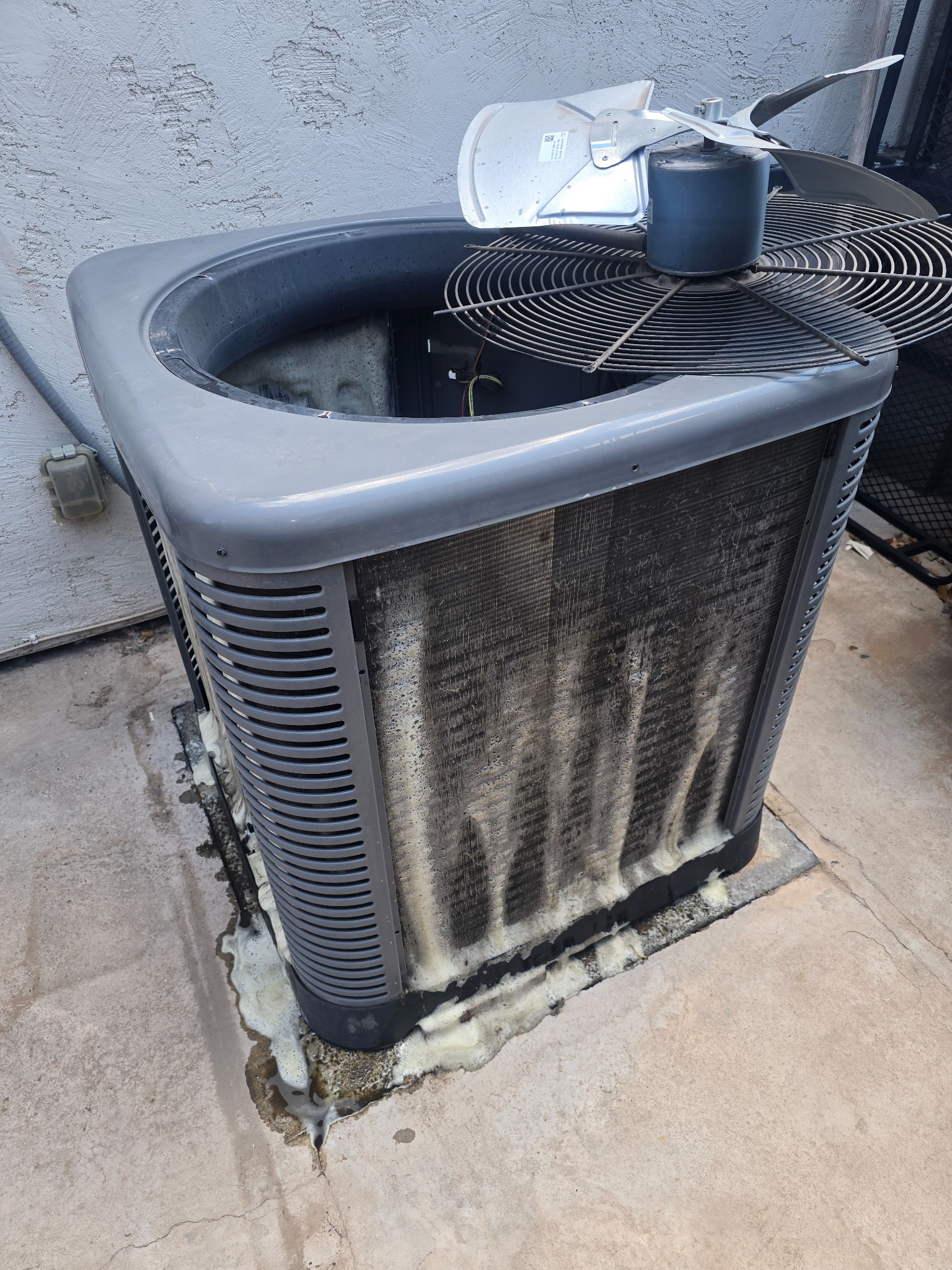 Before HVAC work