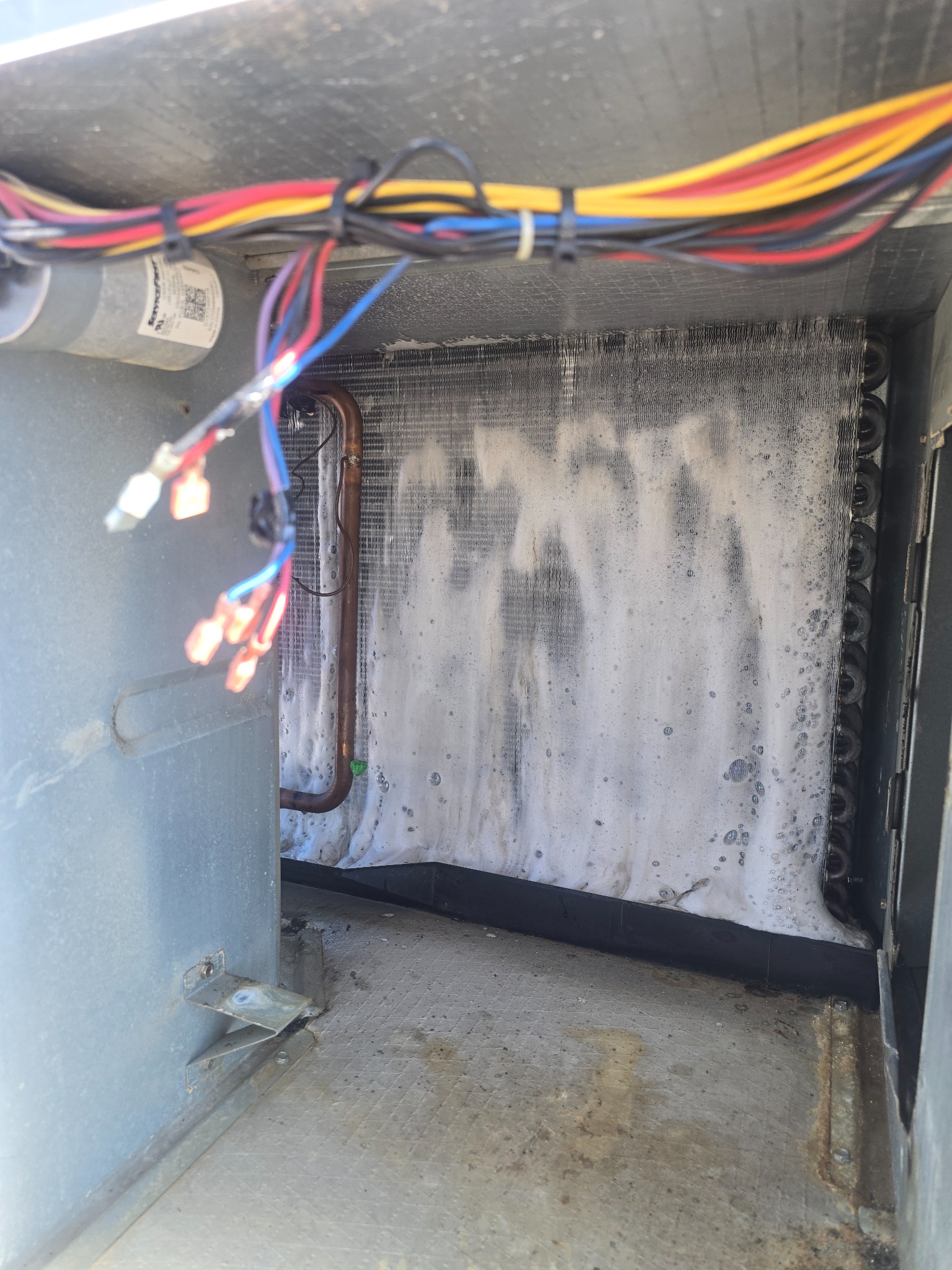 HVAC work in progress
